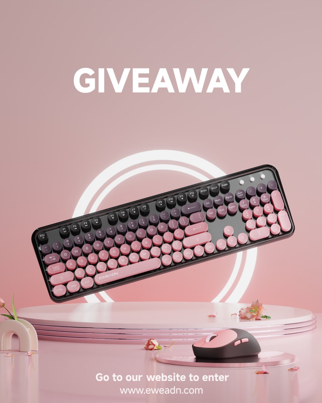 EWEADN V96 Keyboard and Mouse Combo GIVEAWAY