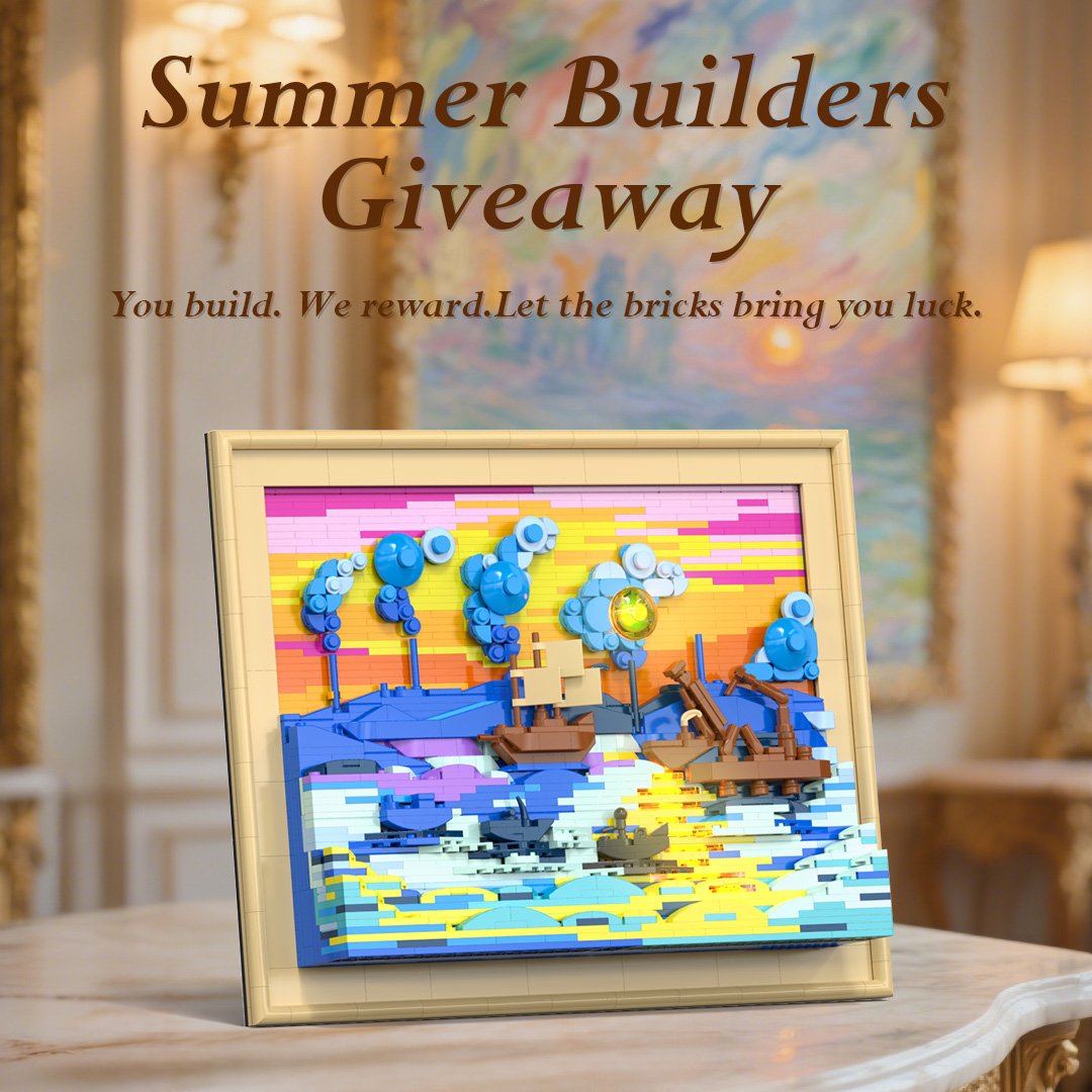 JMBricklayer Summer Builder Giveaway