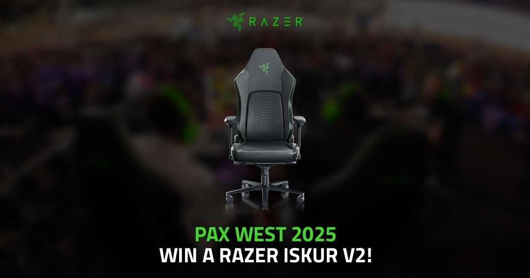 PAX West 2025 | Razer Iskur V2 Giveaway