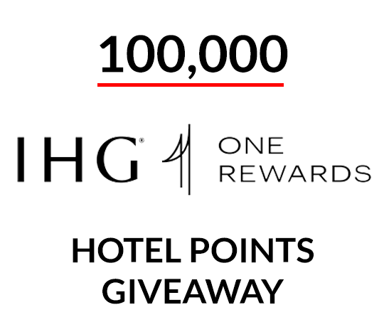 LoyaltyLobby – 100,000 IHG Rewards Club Hotel Points Giveaway