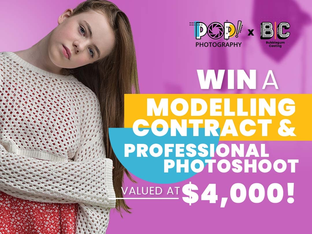 WIN A Professional Photoshoot & Modelling Package Worth $4,000