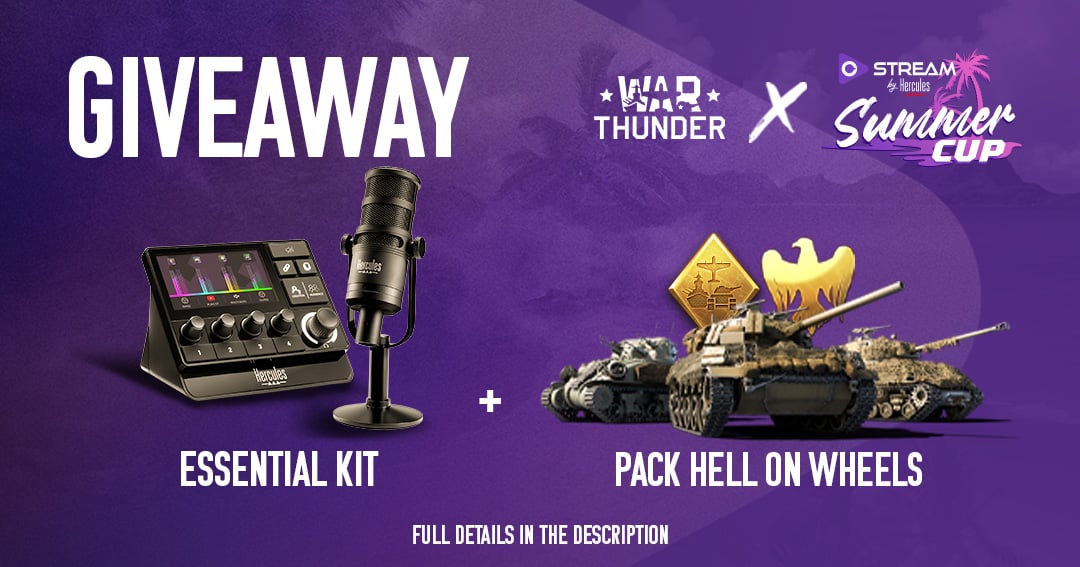 War Thunder X Hercules Giveaway