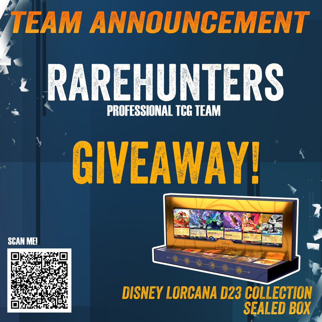 RAREHUNTERS TEAM ANNOUNCEMENT D23 COLLECTION SEALED BOX GIVEAWAY