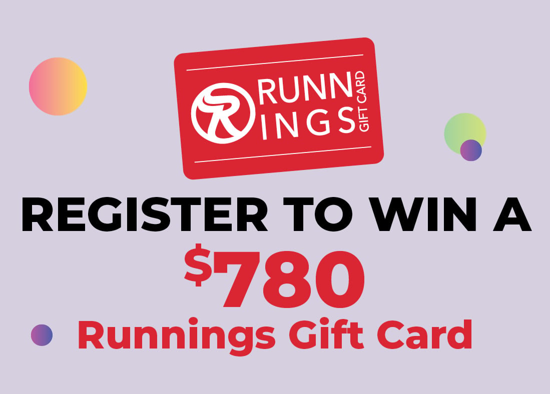 Runnings’ 78th Anniversary $780 Gift Card Giveaway