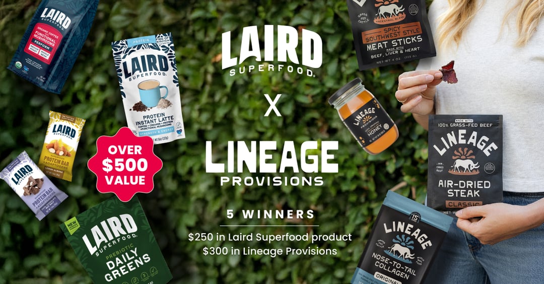 Laird Superfood x Lineage: Live Big and Live Like A Human
