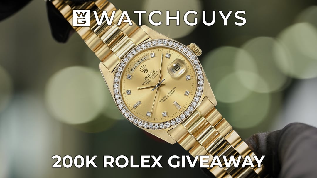 200k Follower Rolex Giveaway | WatchGuys