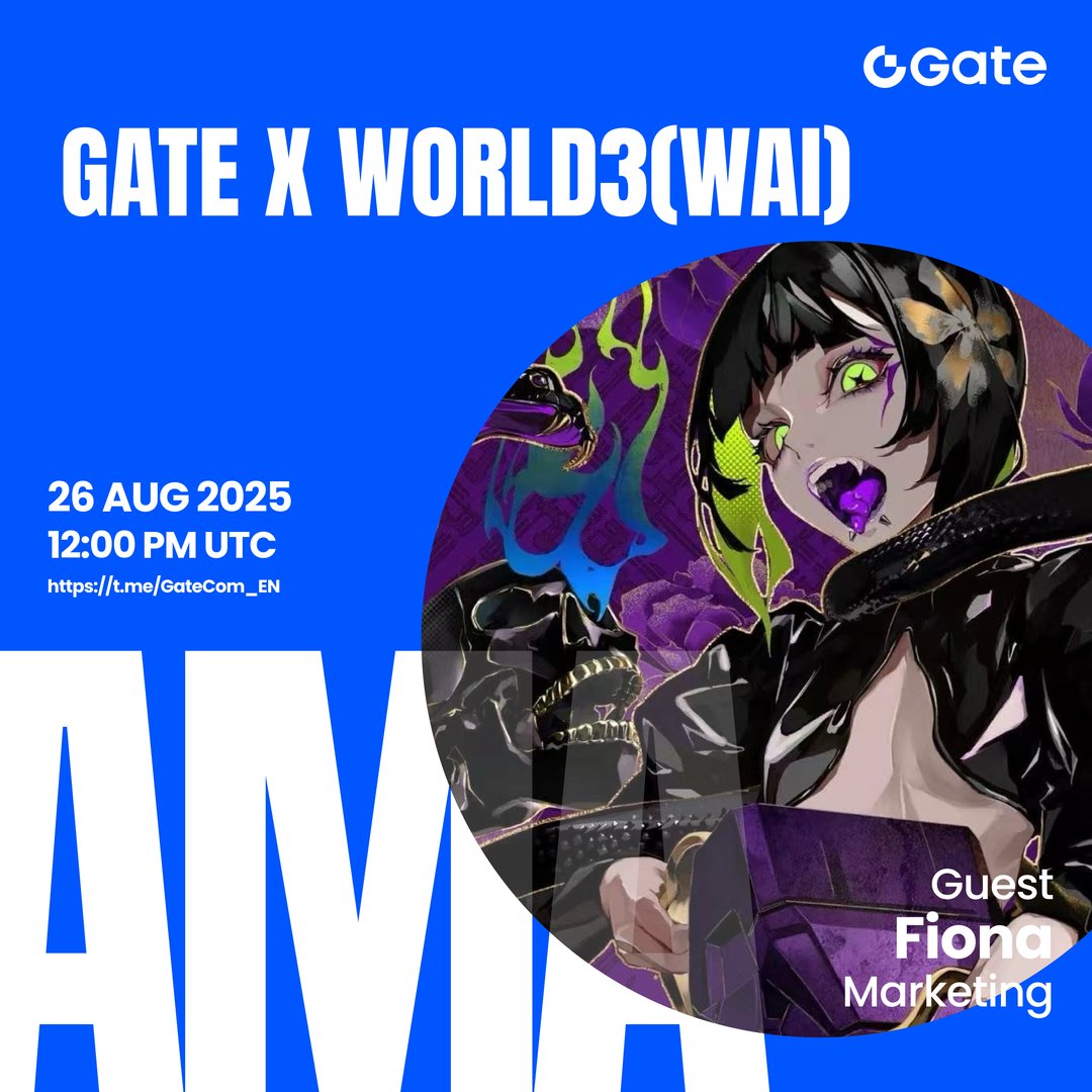 Gate Text AMA with World3(WAI) | 1500 WAI Giveaway