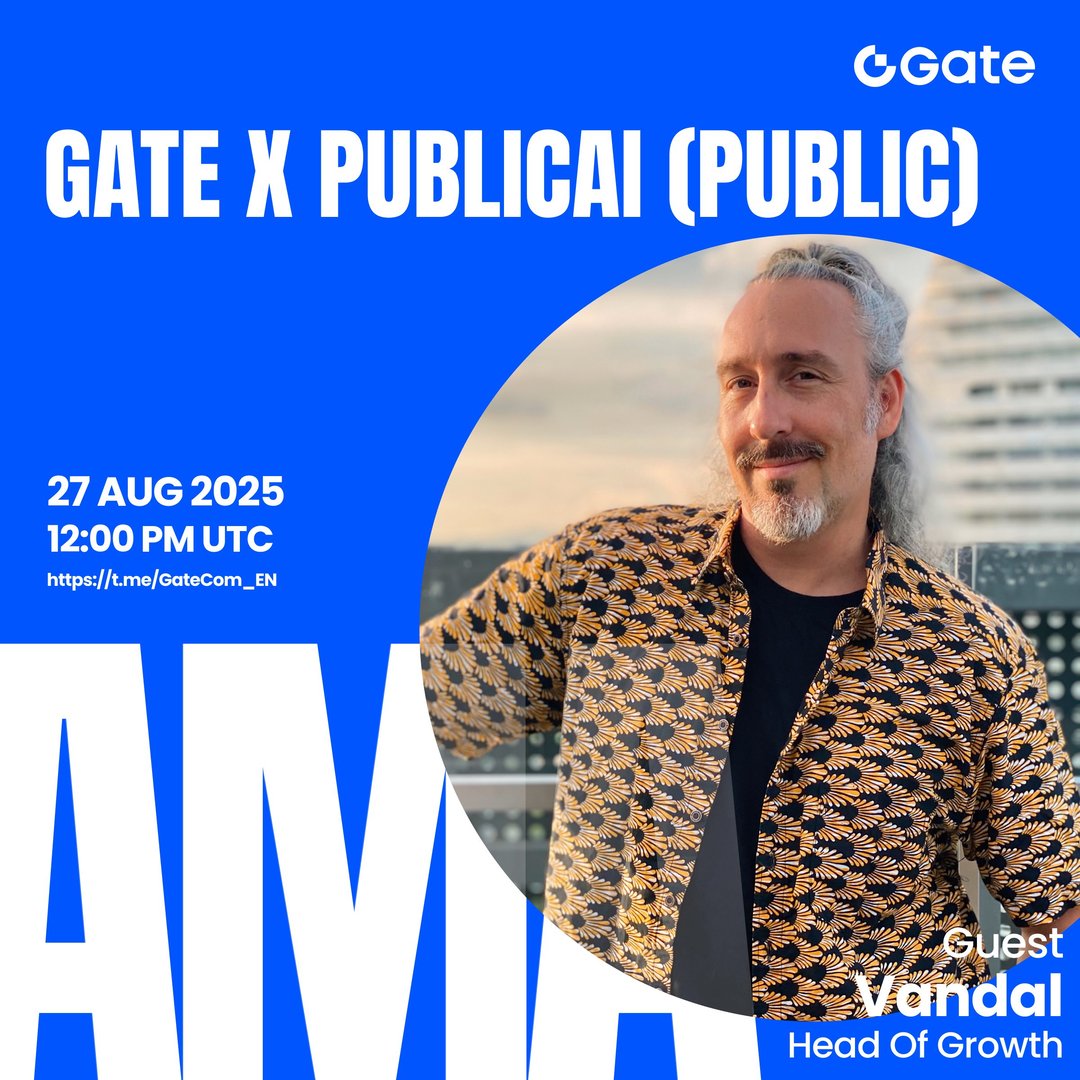 Gate Text AMA with PublicAI (PUBLIC) | 1450 PUBLIC Giveaway