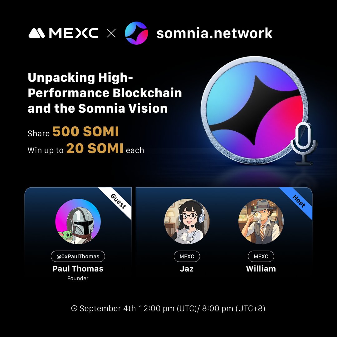 MEXC x SOMI AMA