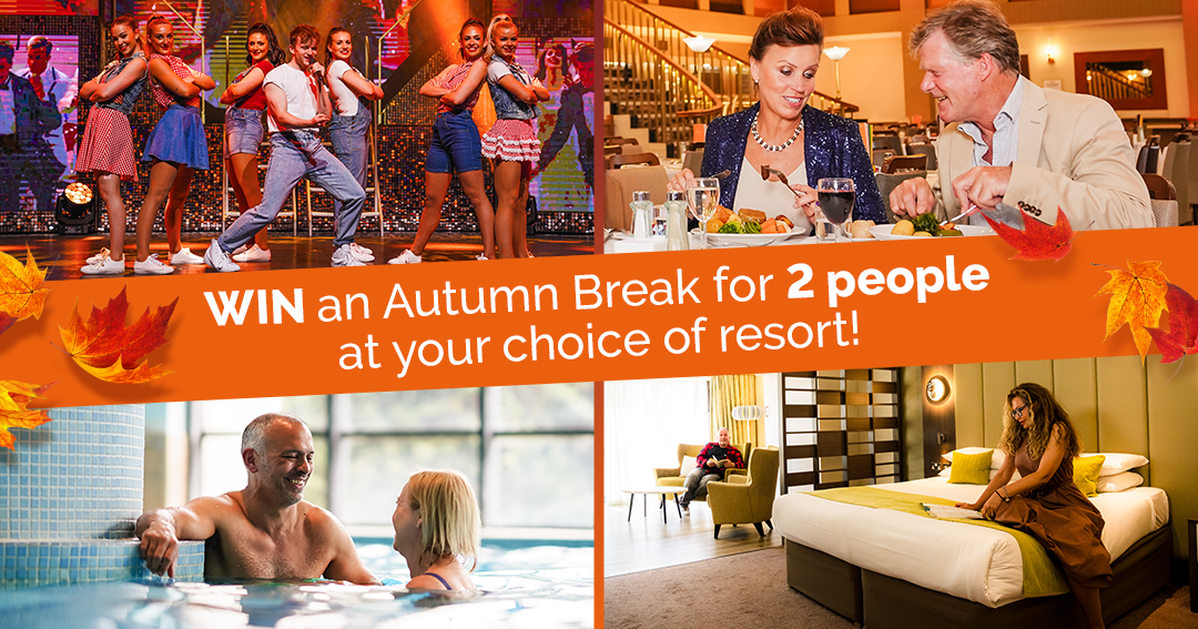 Win A Fully Inclusive 3-Night Autumn Weekend Break For Two People.