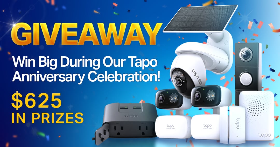 Tapo Anniversary Giveaway!