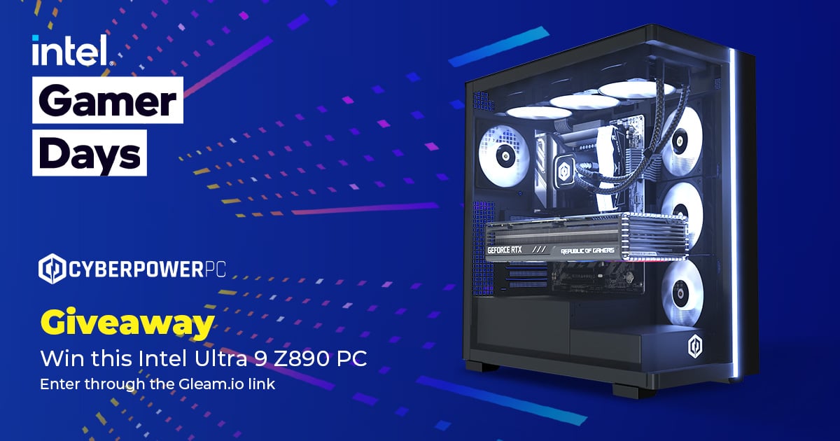 CyberPowerPC UK X Intel Ultra 9 Z890 PC