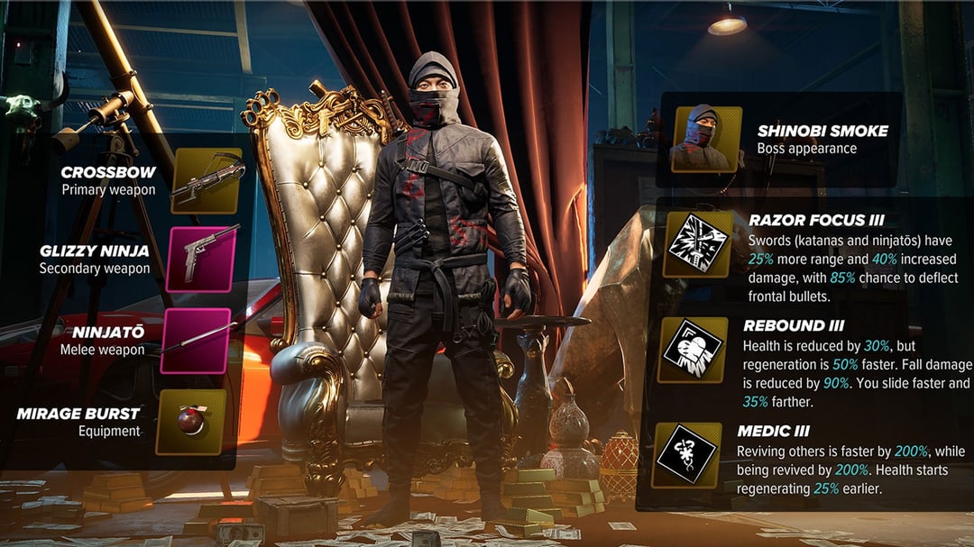 Crime Boss Smoke Character Pack DLC Code Giveaway