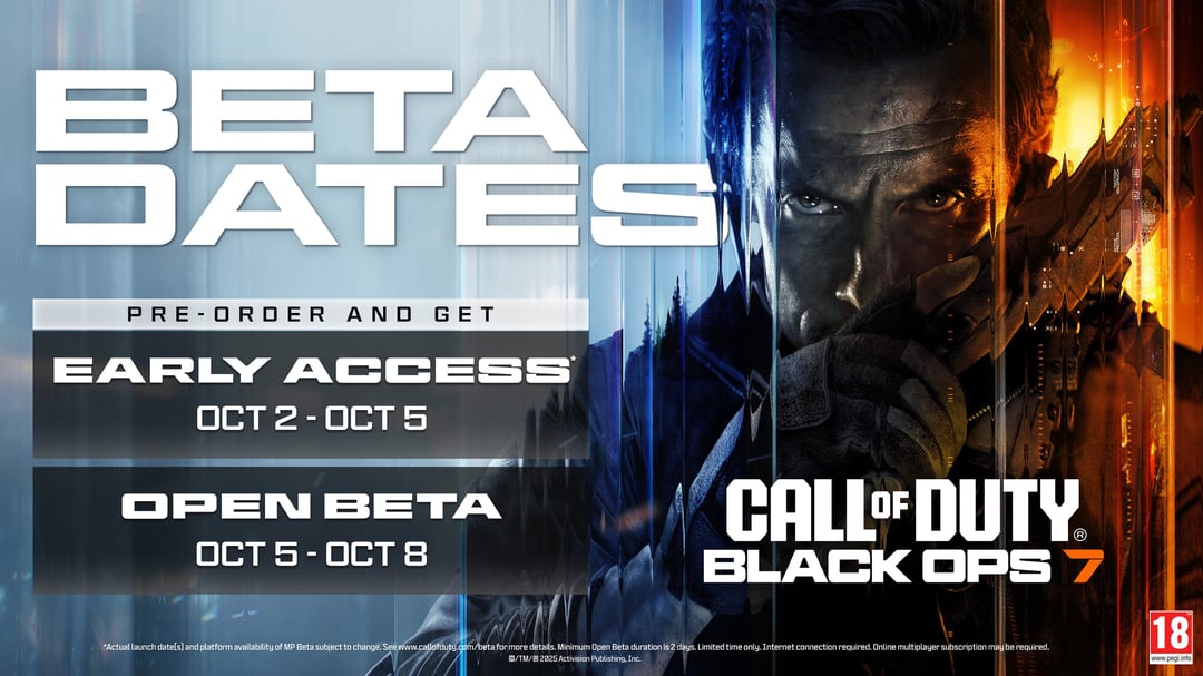 Early Access to Call of Duty®: Black Ops 7 Beta Giveaway