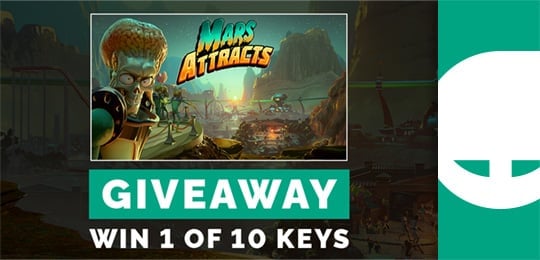Win 1 of 10 PC Steam Keys for Mars Attracts
