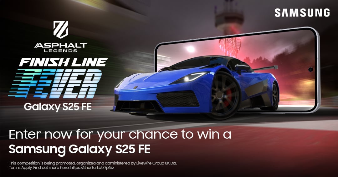 WIN A NEW SAMSUNG GALAXY S25 FE