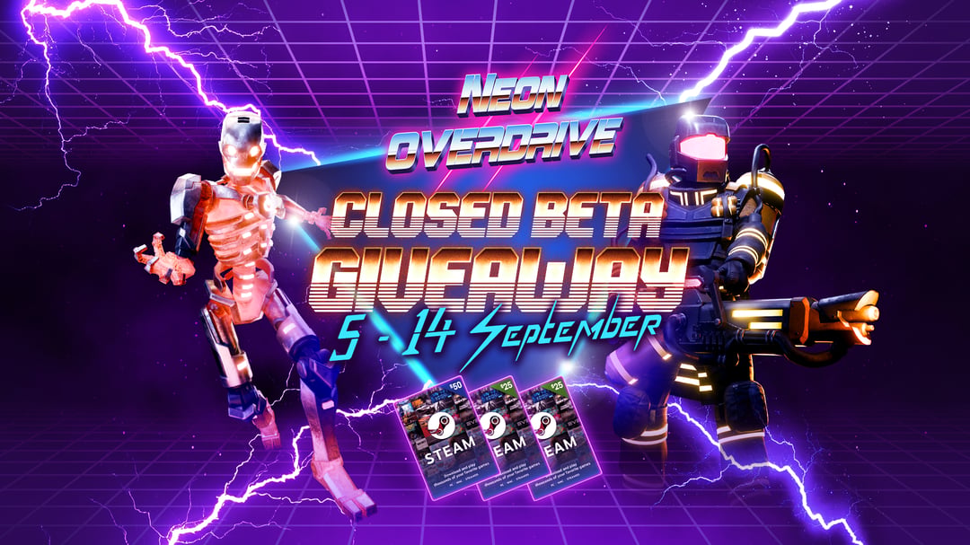 Neon Overdrive – Closed Beta Giveaway