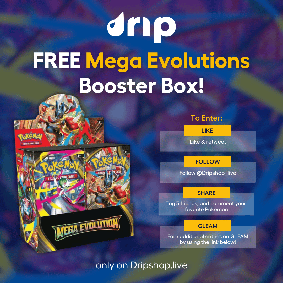 Pokemon Mega Evolution Booster Box Giveaway!