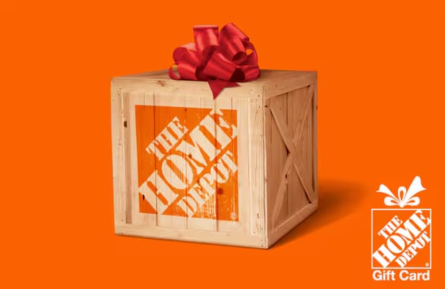 3 gift cards from The Home Depot are up for grabs!