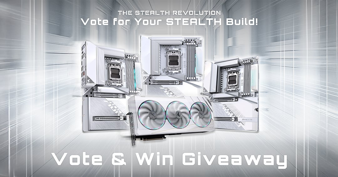 Vote For Your STEALTH Build Giveaway